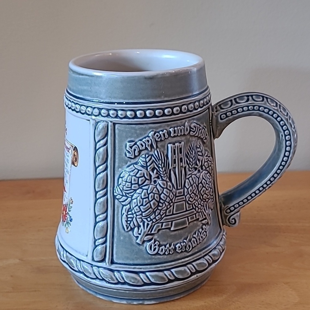 VINTAGE 1987 German Wandertage (Hiking Day) Nemmenich Stein Tankard - Picture 2 of 16